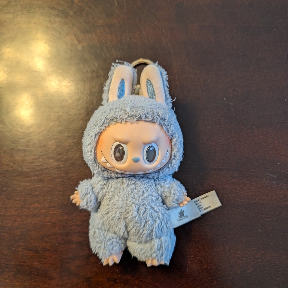Adorable Blue Bunny Plush Doll